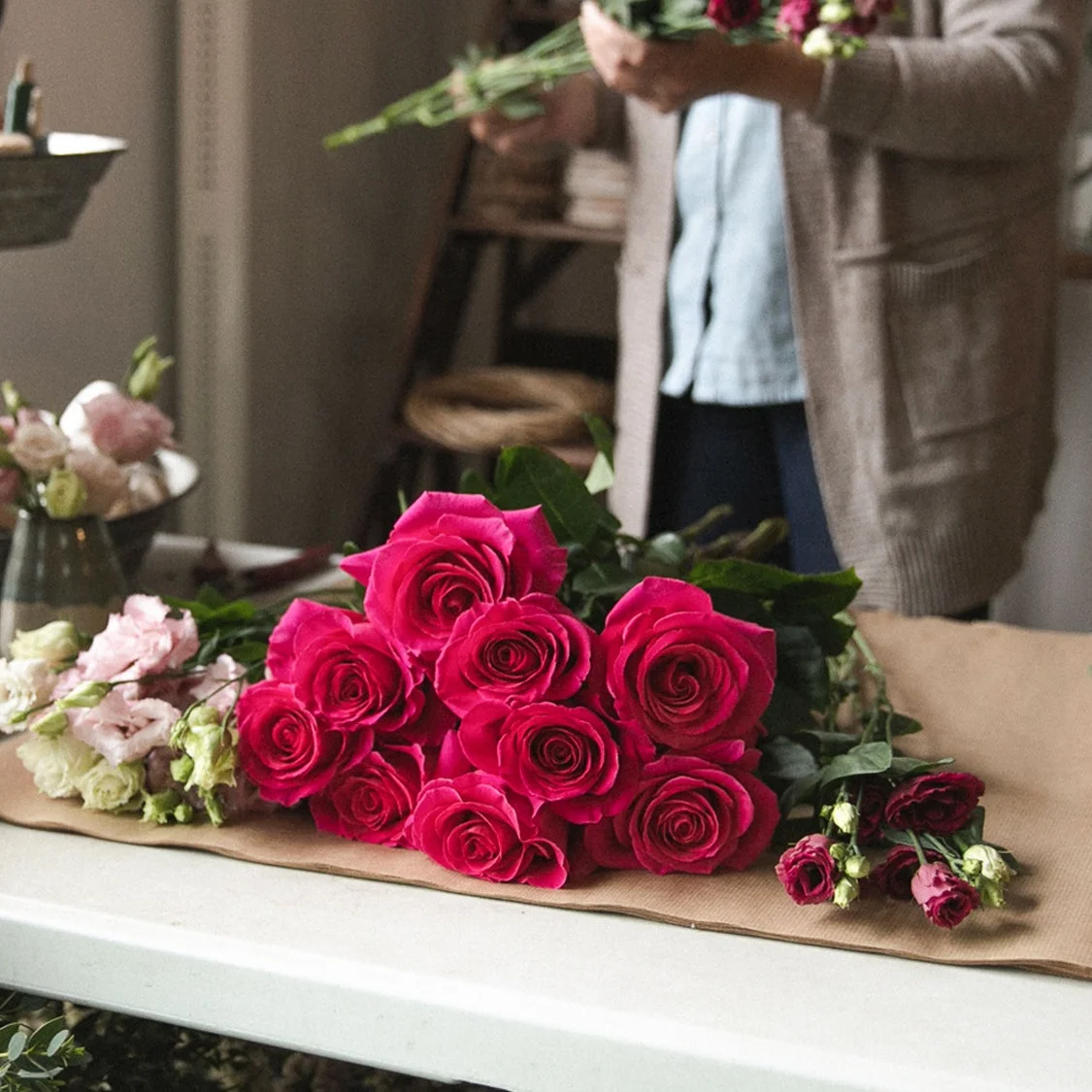 Livraison de fleurs Elbeuf et proximité, par Manon Flore & La Féerie de La Louna, artisan fleuriste