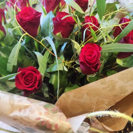 Bouquet de roses hollande, par Natur'elle, fleuriste à Monteux