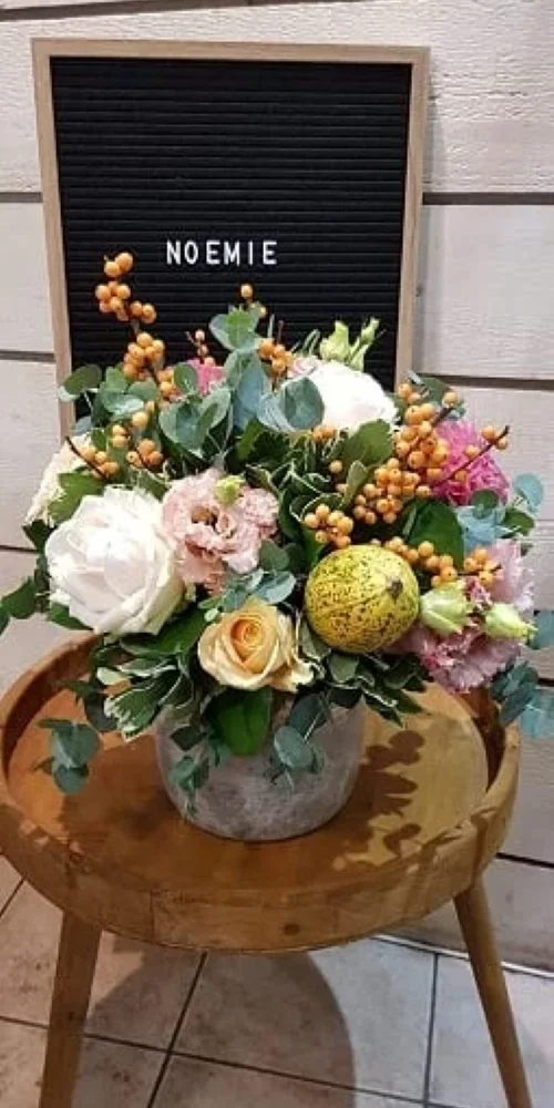 Bouquet noemie, par Art Végétal, fleuriste à Corbas