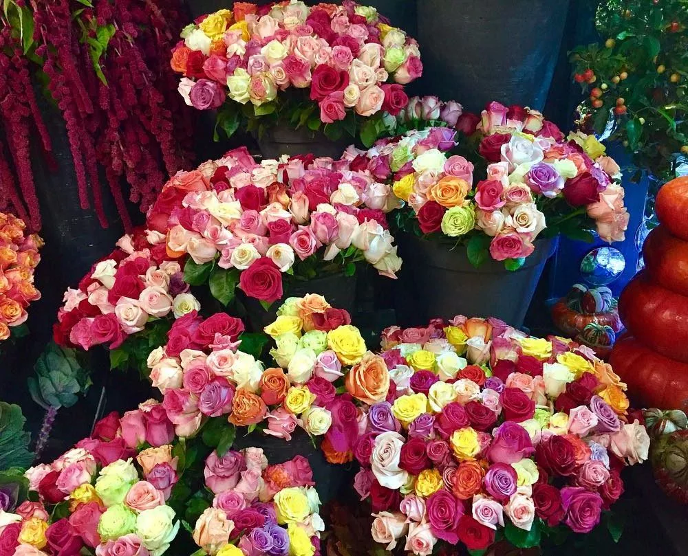 Bouquet de roses, par Le Studio, fleuriste à Paris