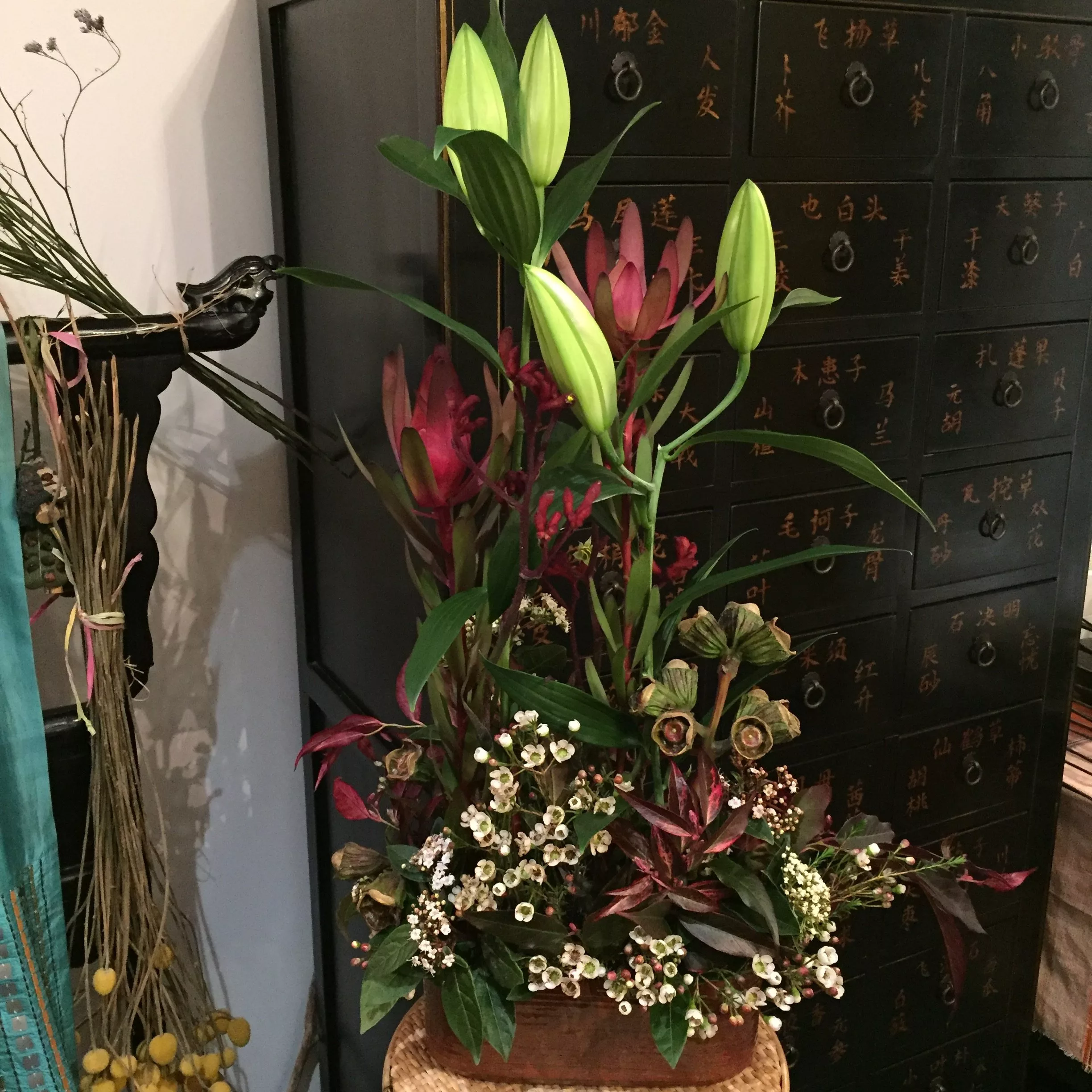 Composition Exotique, par Hanakawa, fleuriste à Meudon