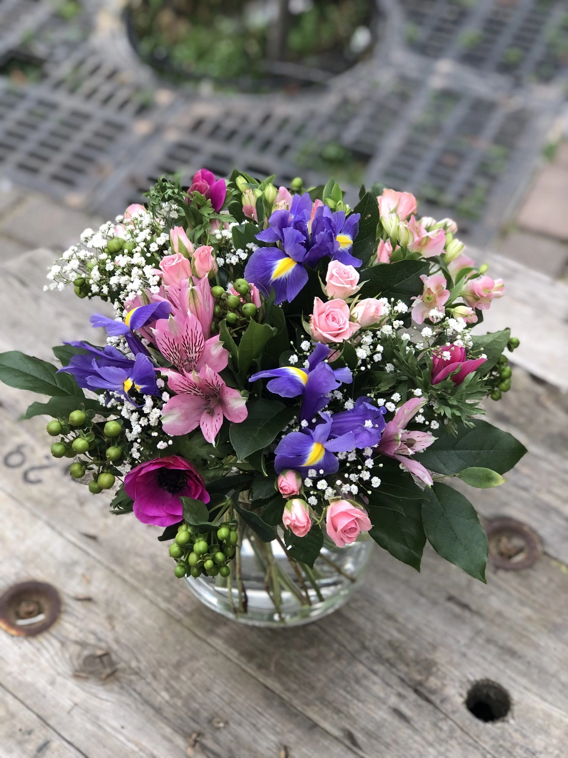 Bouquet de Printemps, par La chaine de cœur, fleuriste à Barr