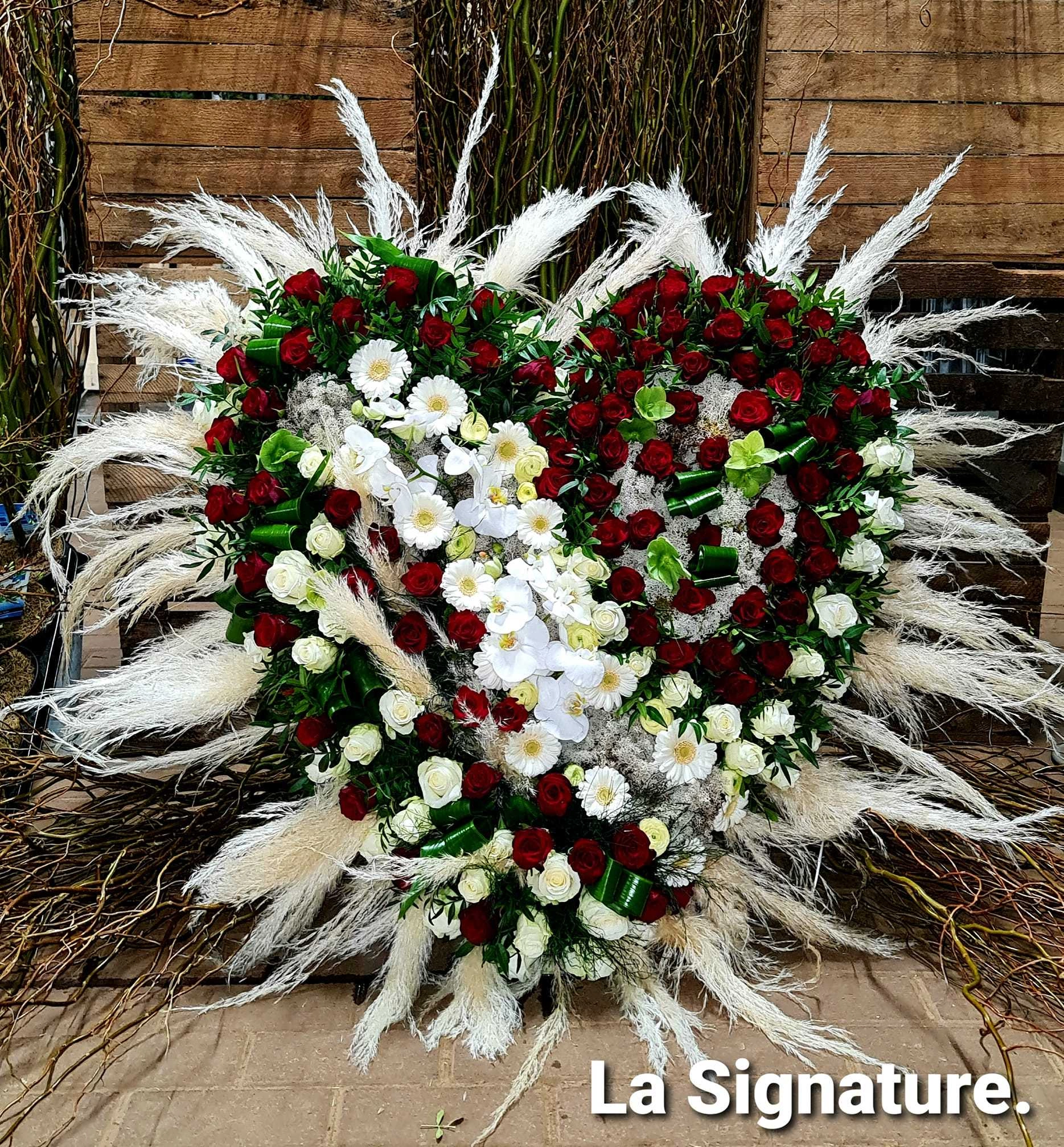 Dernier Au Revoir, par La Signature Flowers, fleuriste à Anderlecht