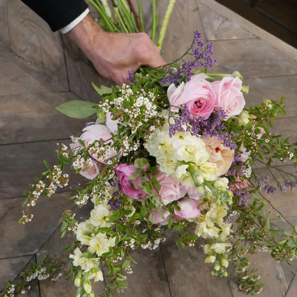 Bouquet douceur, par Acanthus, fleuriste à Bègles
