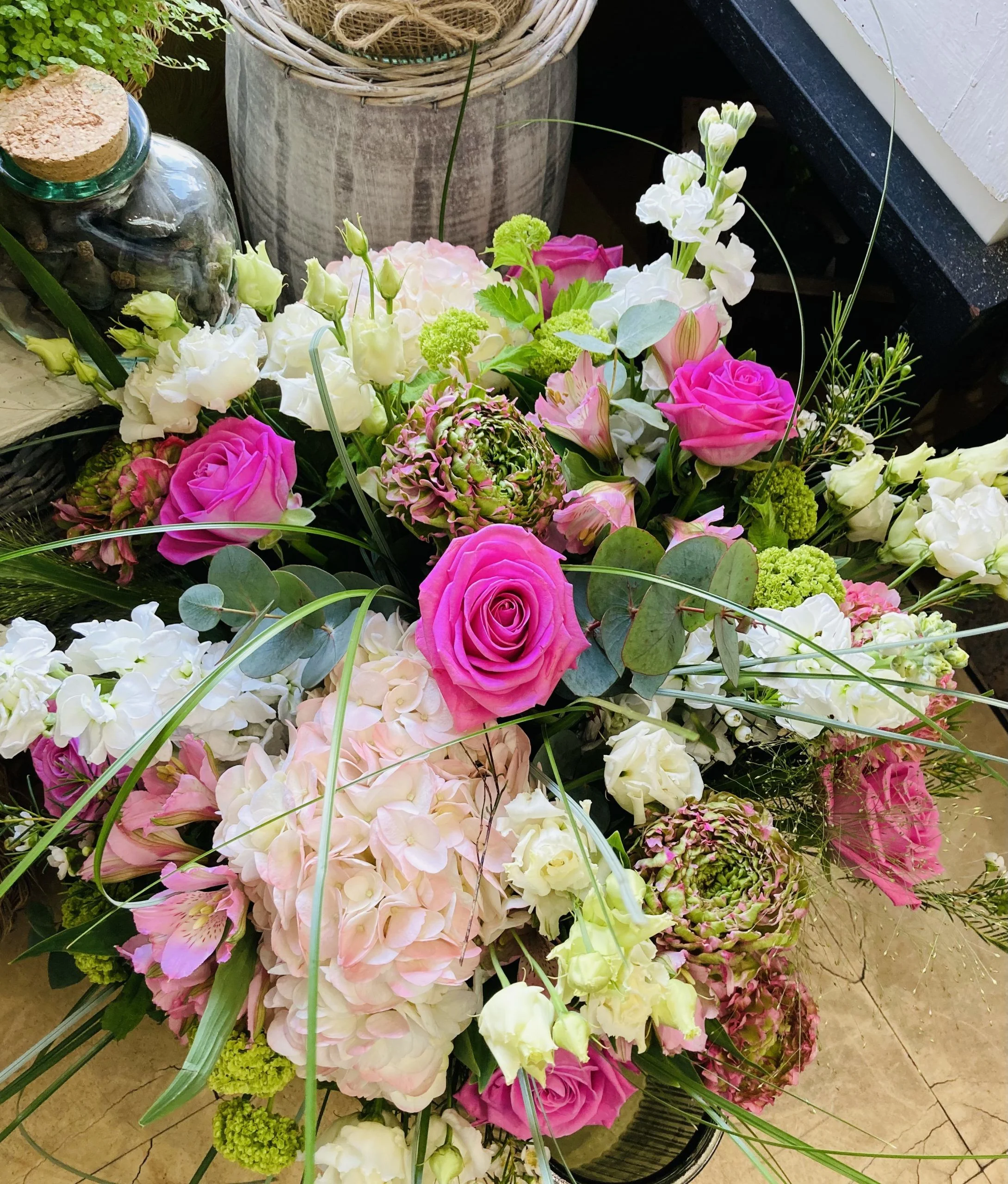 Bouquet prestige, par Le Camélia, fleuriste à Tresses