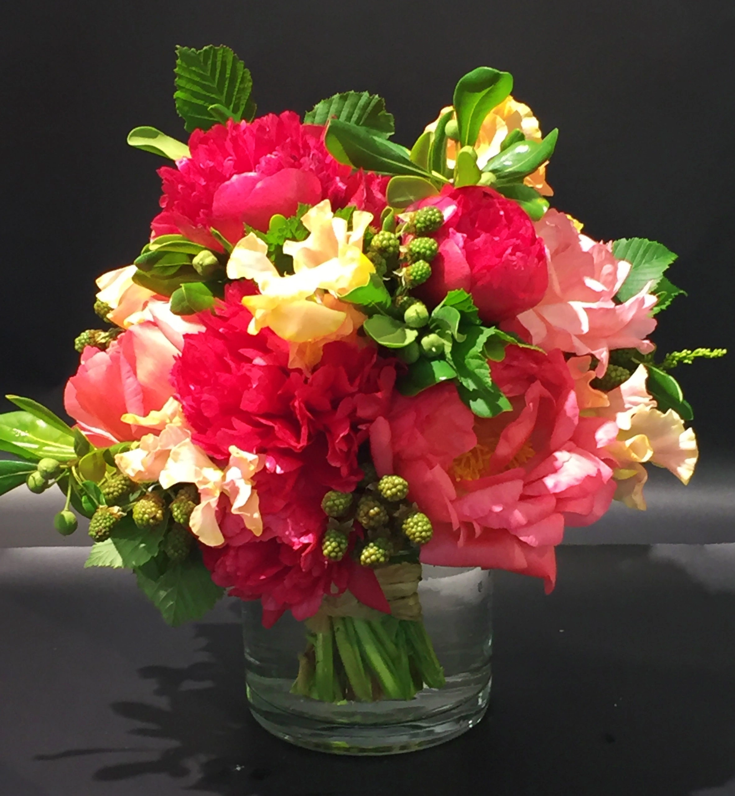 Bouquet rond « season », par Pascal Mutel - Design Floral, fleuriste à Paris
