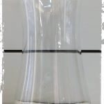 Vase en verre, par A La Rose d'Or, fleuriste à Narbonne