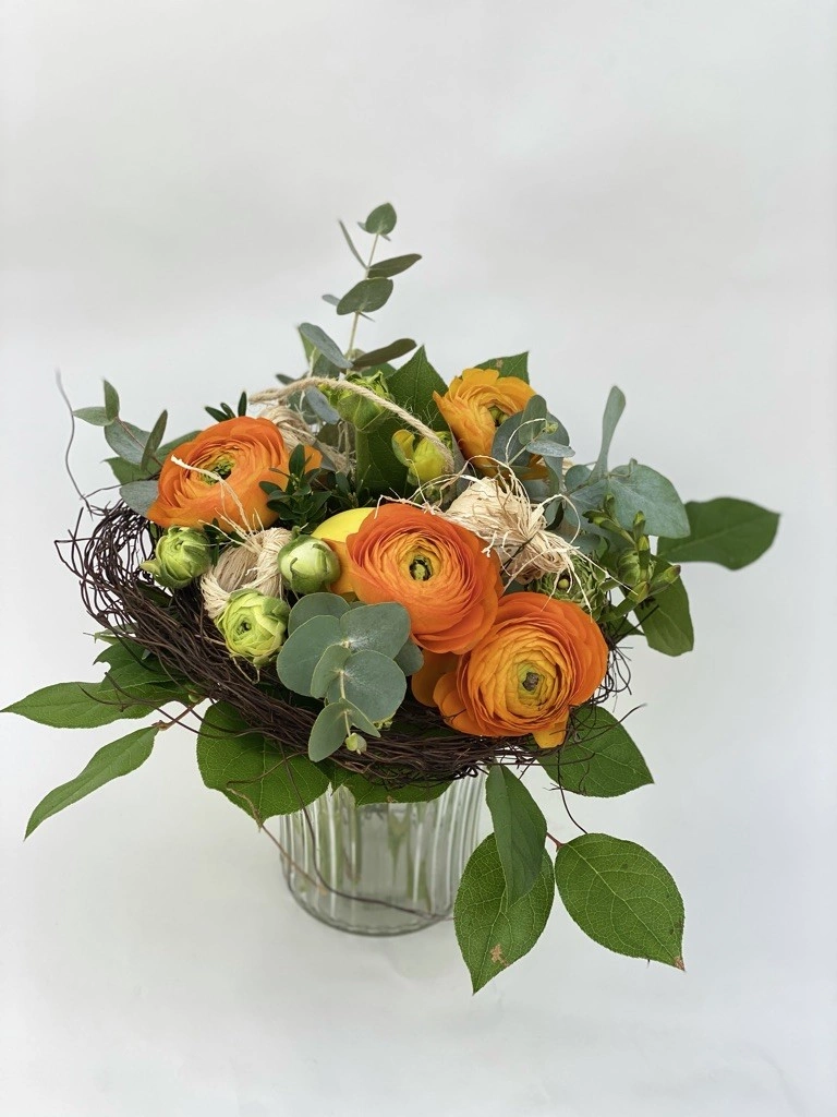 LE BOUQUET NID, par Fleurs Kammerer, fleuriste à Illkirch-Graffenstaden