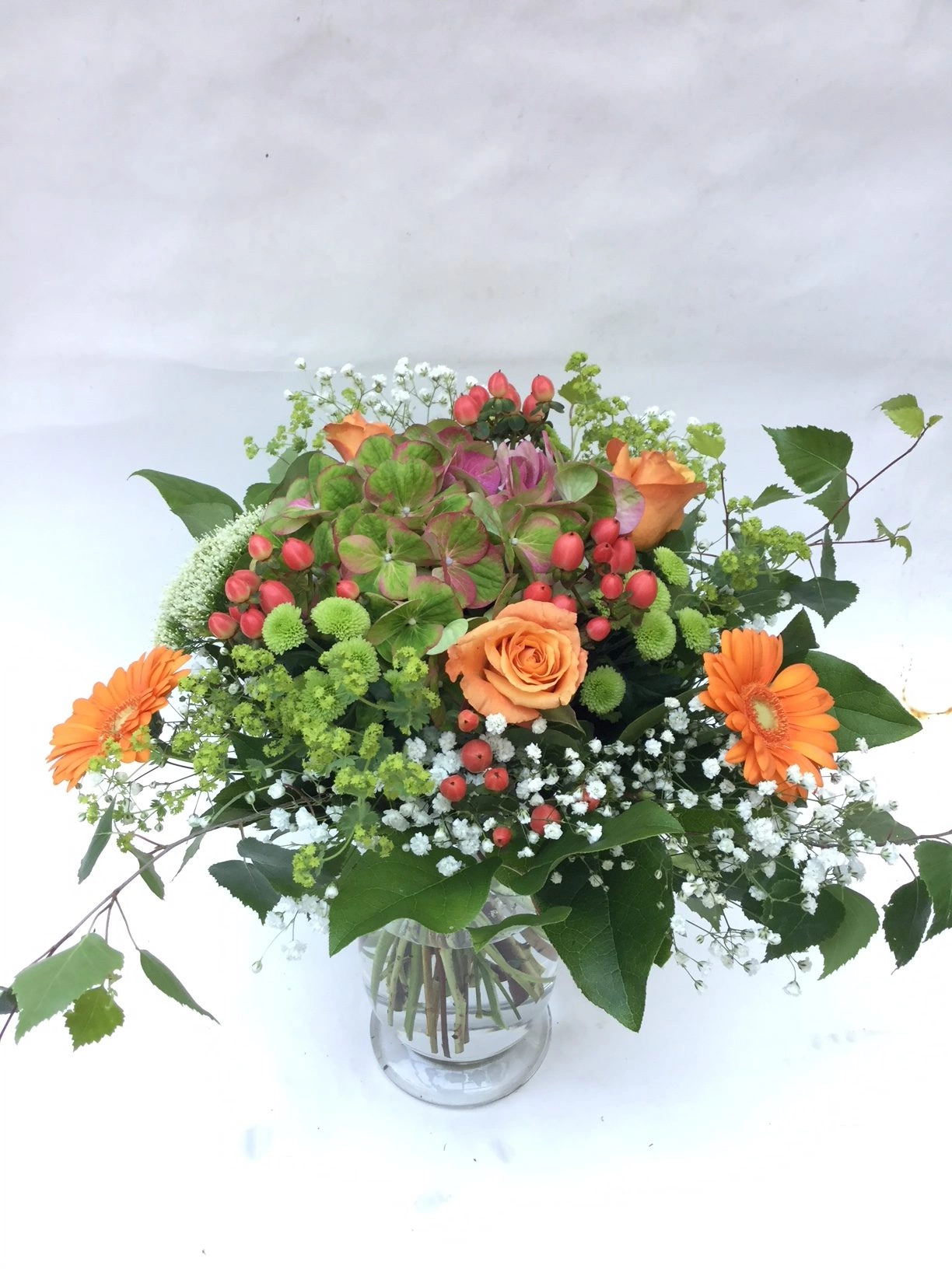 Bouquet Coloré Champêtre, par Fleurs Kammerer, fleuriste à Illkirch-Graffenstaden