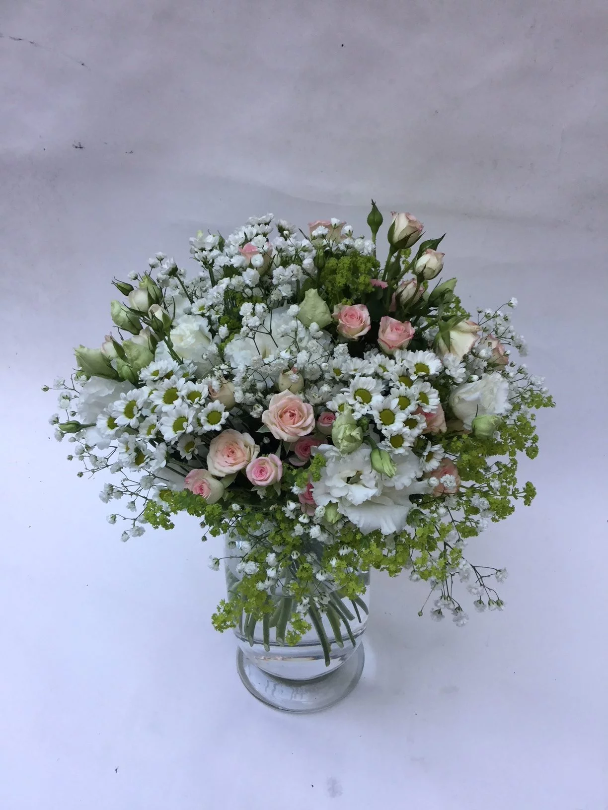 Bouquet Rond Champêtre, par Fleurs Kammerer, fleuriste à Illkirch-Graffenstaden