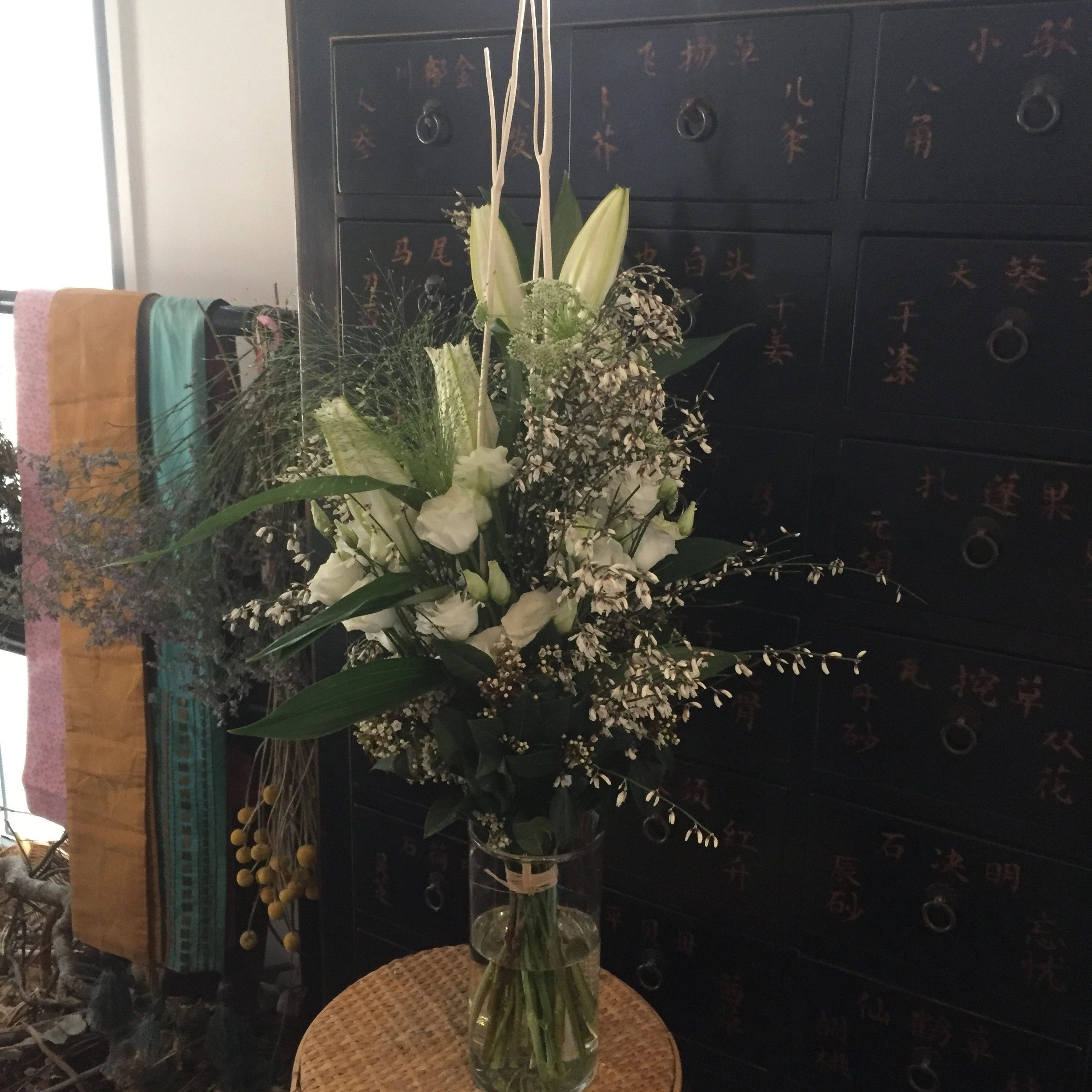 Bouquet haut, par Hanakawa, fleuriste à Meudon