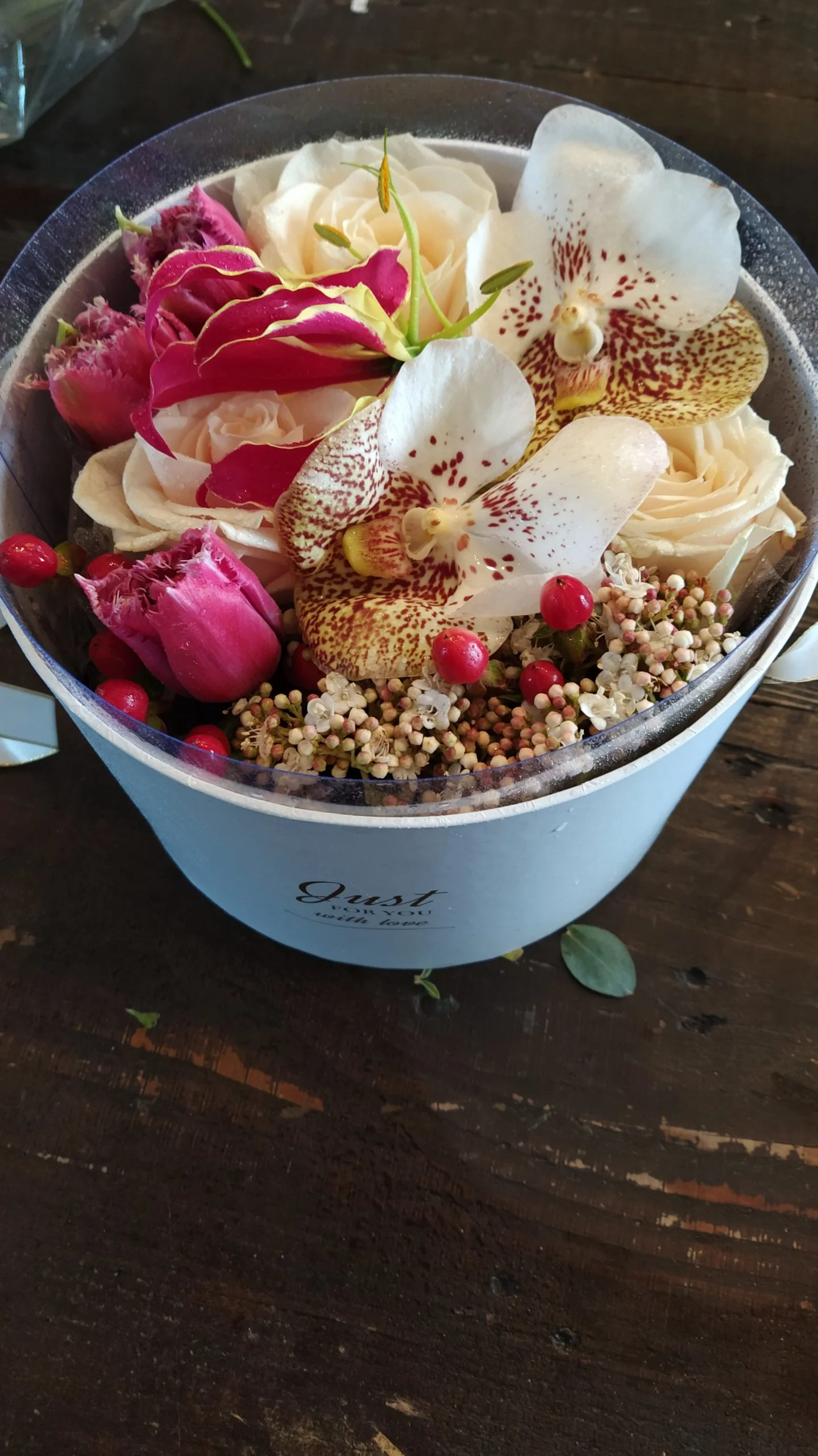 Boxflower sensation, par La Fabrique Végétale, fleuriste à Wissous