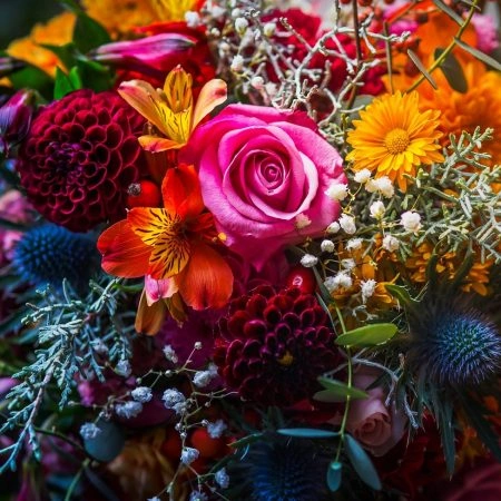 Bouquet multivitaminé, par Les jolies choses, fleuriste à Couëron