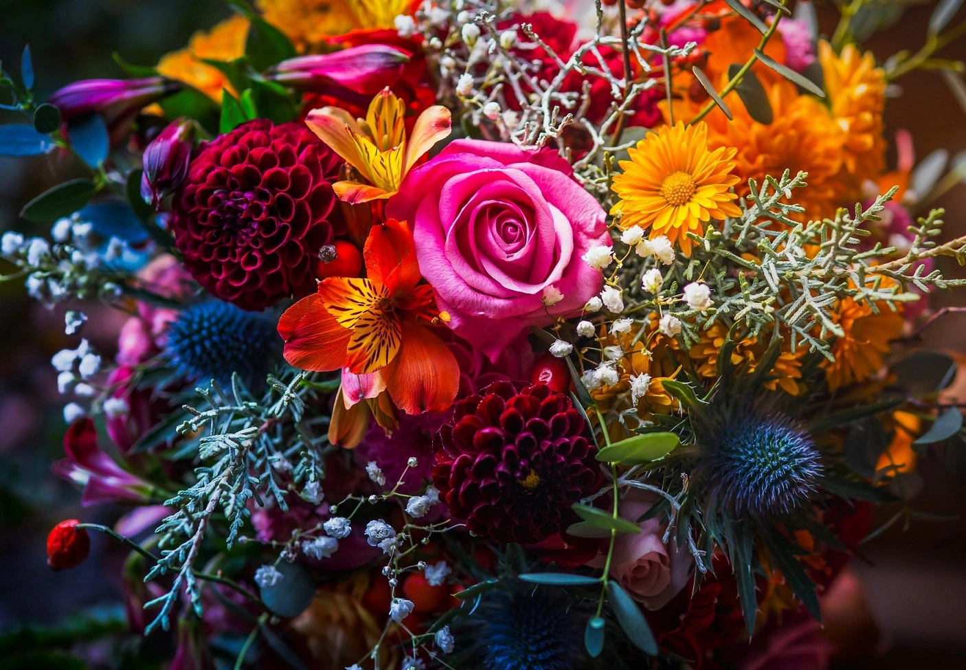 Bouquet multivitaminé, par Les jolies choses, fleuriste à Couëron