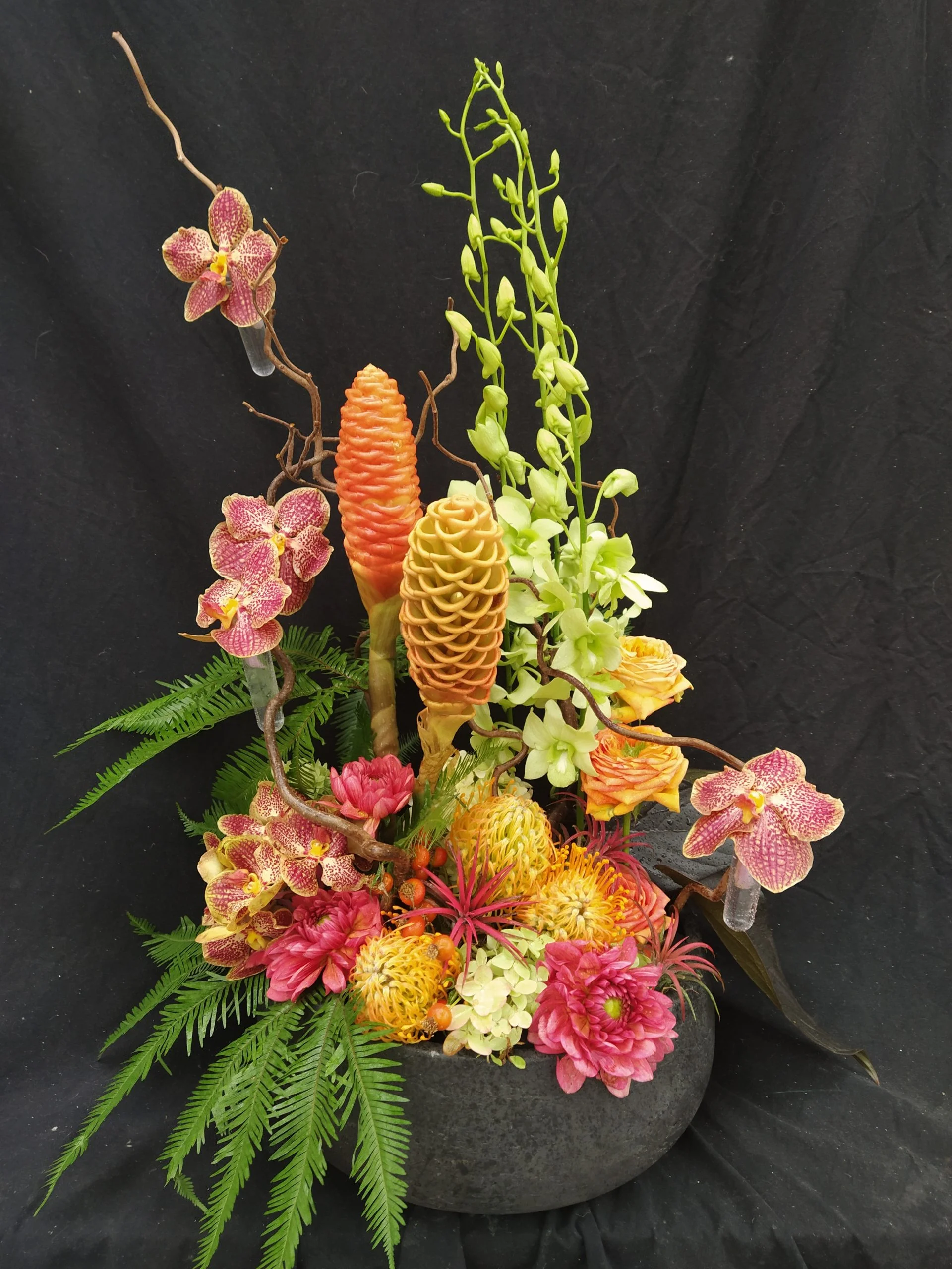 Ginger, par La Fabrique Végétale, fleuriste à Wissous