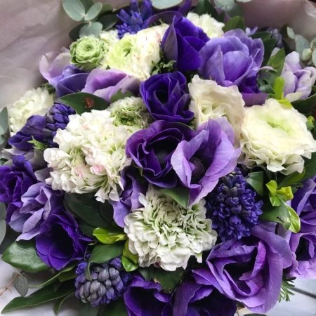 Bouquet rond, par Amapola fleuriste, fleuriste à Paris