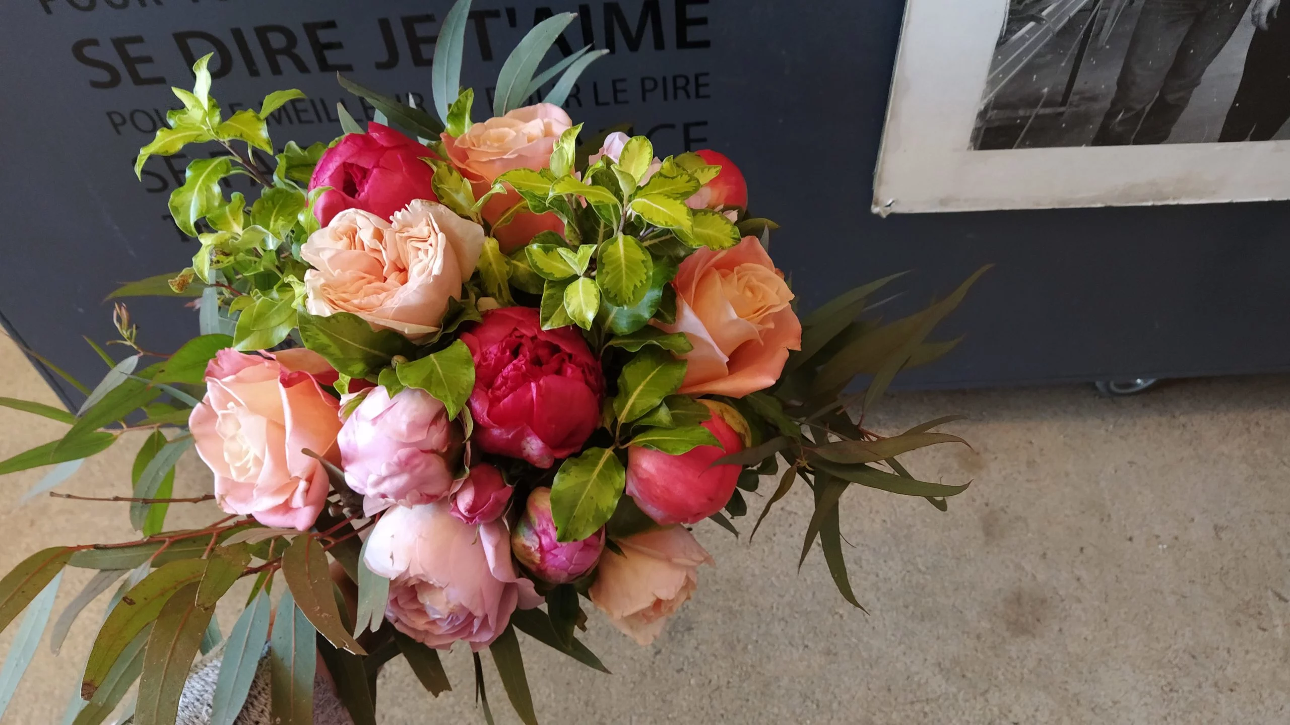 Sweet Corail, par La Fabrique Végétale, fleuriste à Wissous