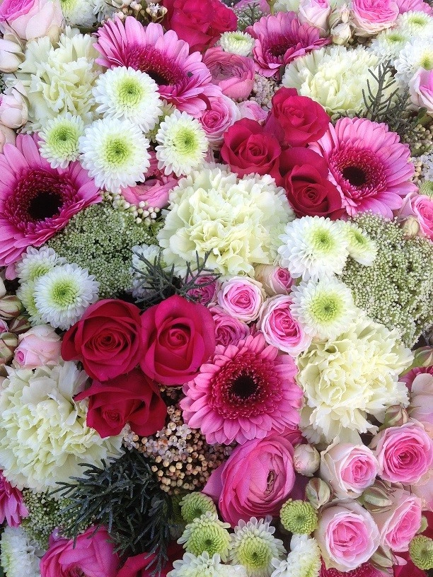 Bouquet fuchsia, par Les jolies choses, fleuriste à Couëron
