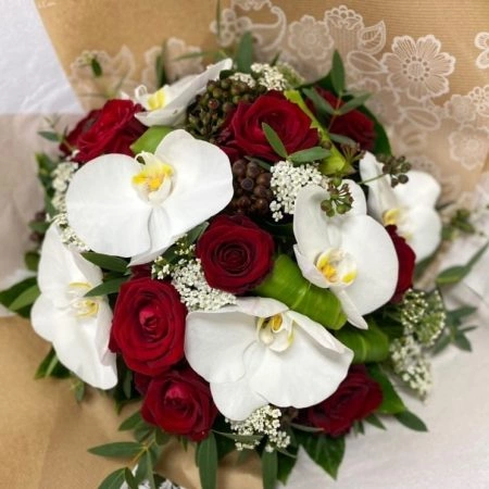 Bouquet Romance, par LP floral designer, fleuriste à Villenave-d'Ornon