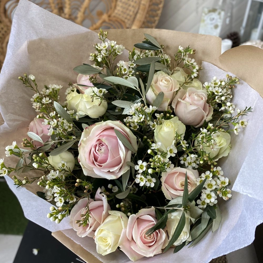 Bouquet de Roses, par LP floral designer, fleuriste à Villenave-d'Ornon