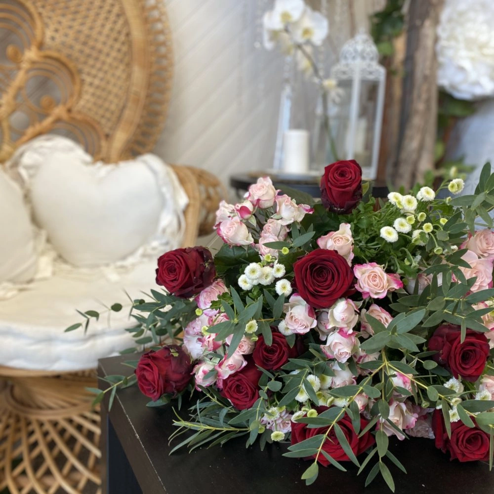 Bouquet de Roses, par LP floral designer, fleuriste à Villenave-d'Ornon