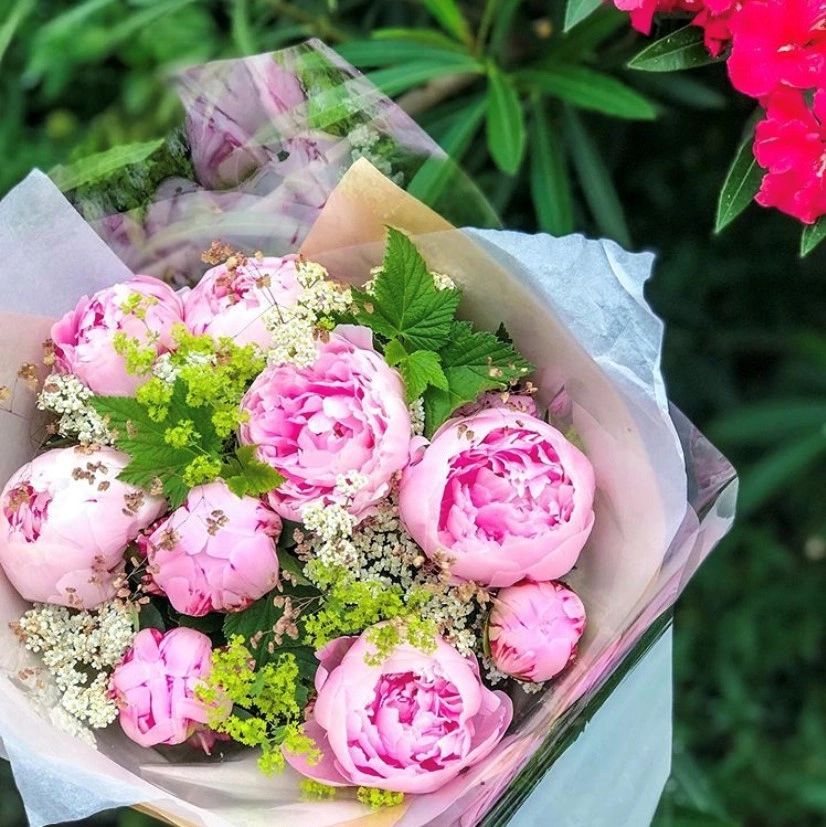 Bouquet de pivoines, par LP floral designer, fleuriste à Villenave-d'Ornon