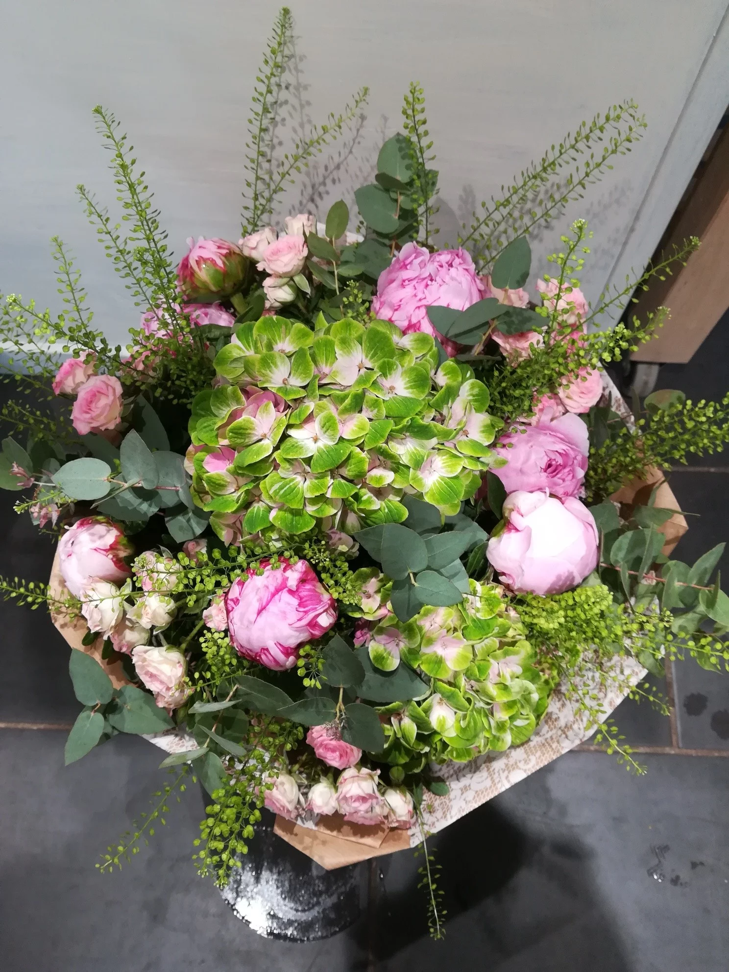 Bouquet Tendresse, par Canopée, fleuriste à Bourgueil