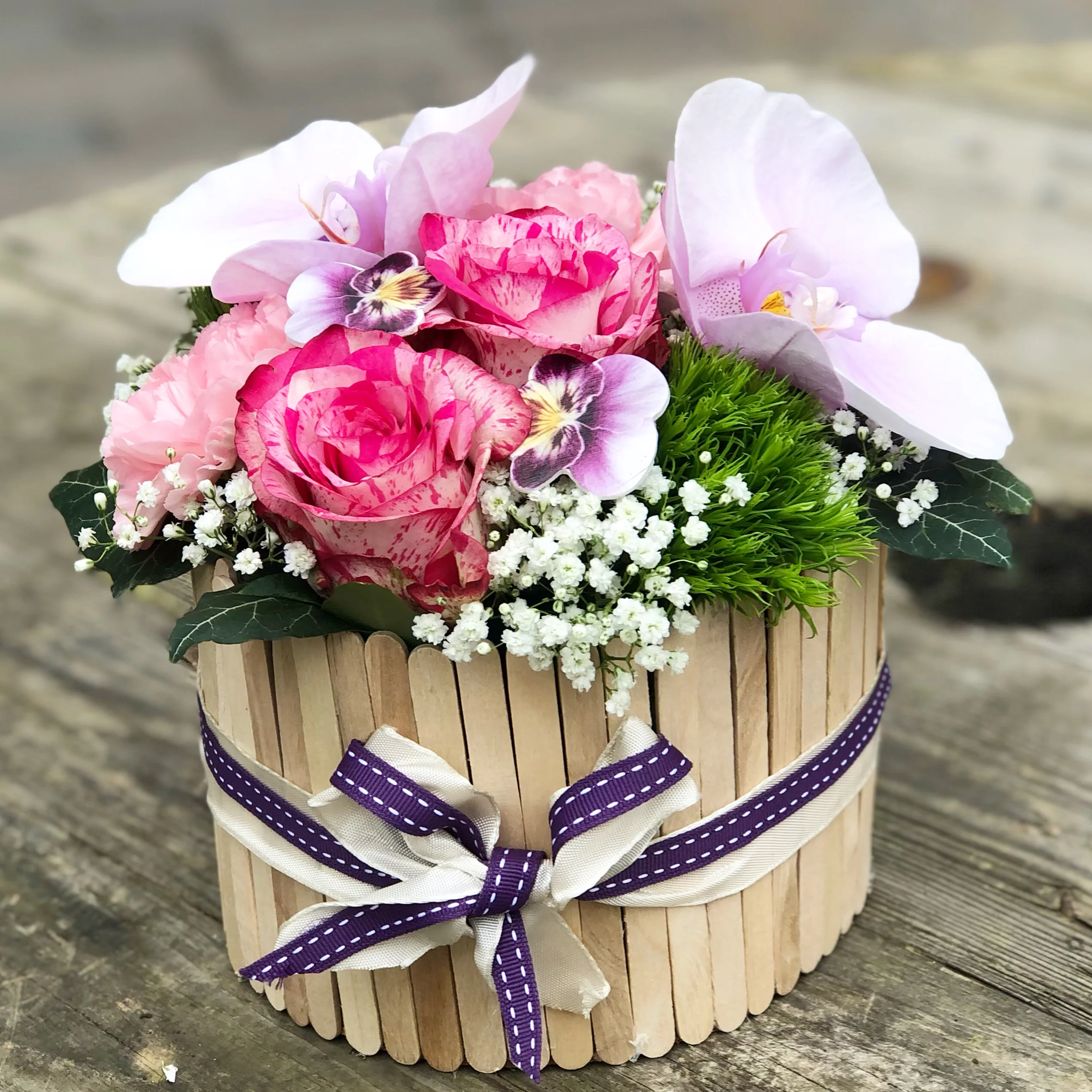 Charlotte Aux Fleurs, par La chaine de cœur, fleuriste à Barr