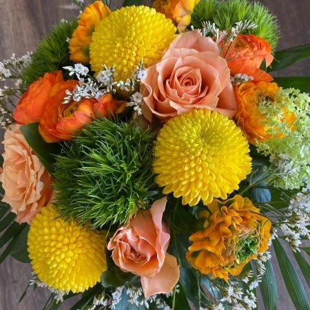 Bouquet Coloré, par Les fleurs de Célony, fleuriste à Aix-en-Provence