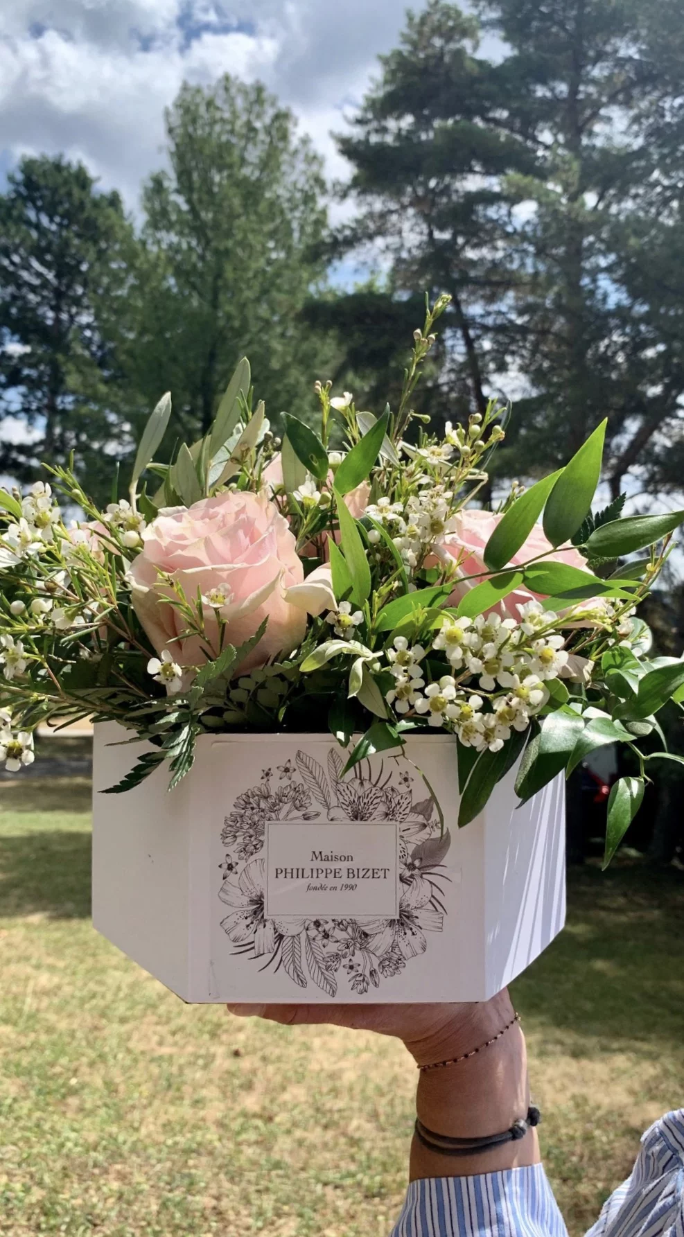 MÉLI-MÉLO – Composition Florale, par Maison Philippe Bizet, fleuriste à Saint-Genis-Laval