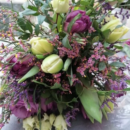Bouquet De Tulipes, par Le trèfle à quatre fleurs, fleuriste à Carnin