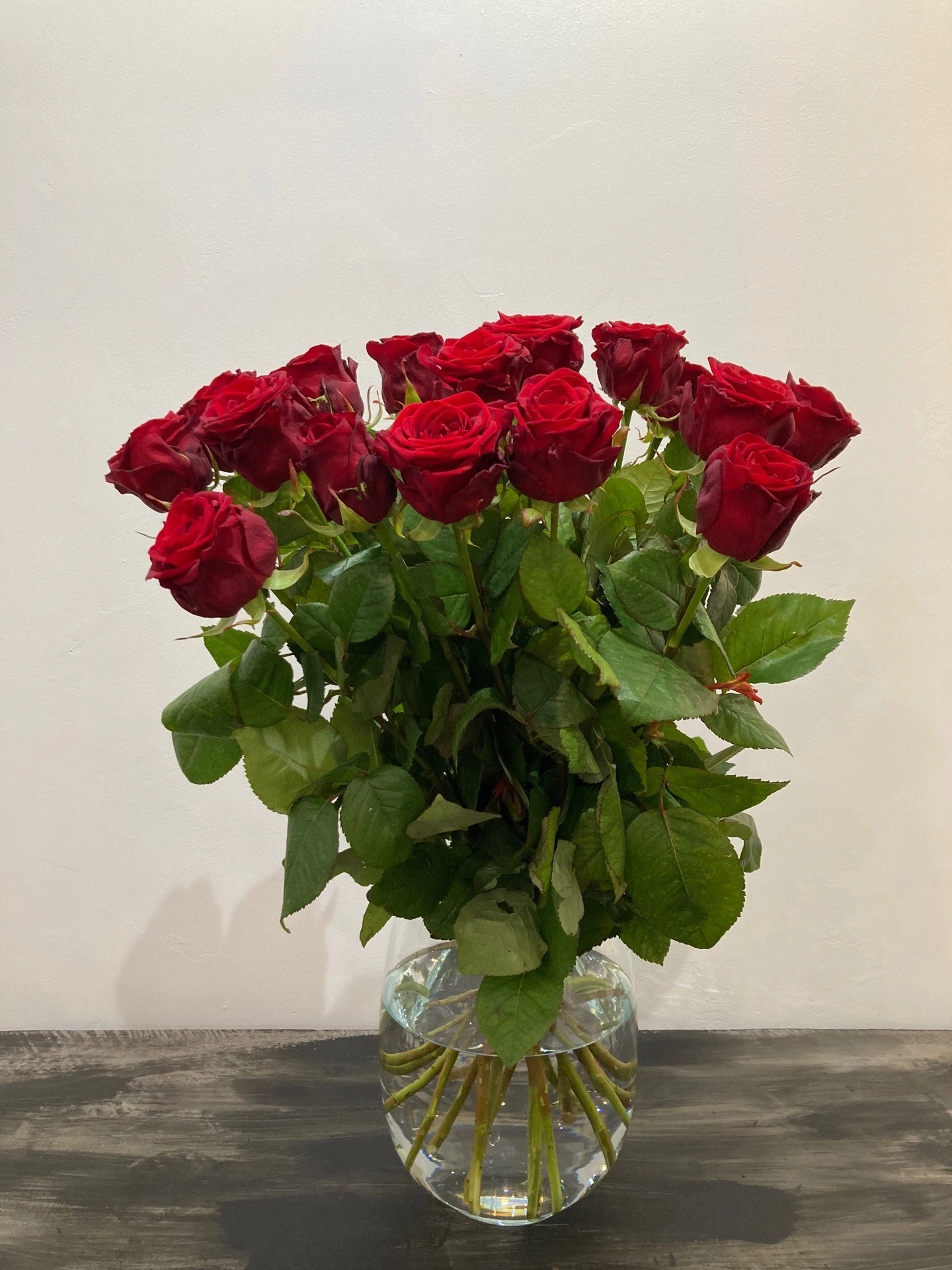 Bouquet de Roses rouges, par Germinal, fleuriste à Paris