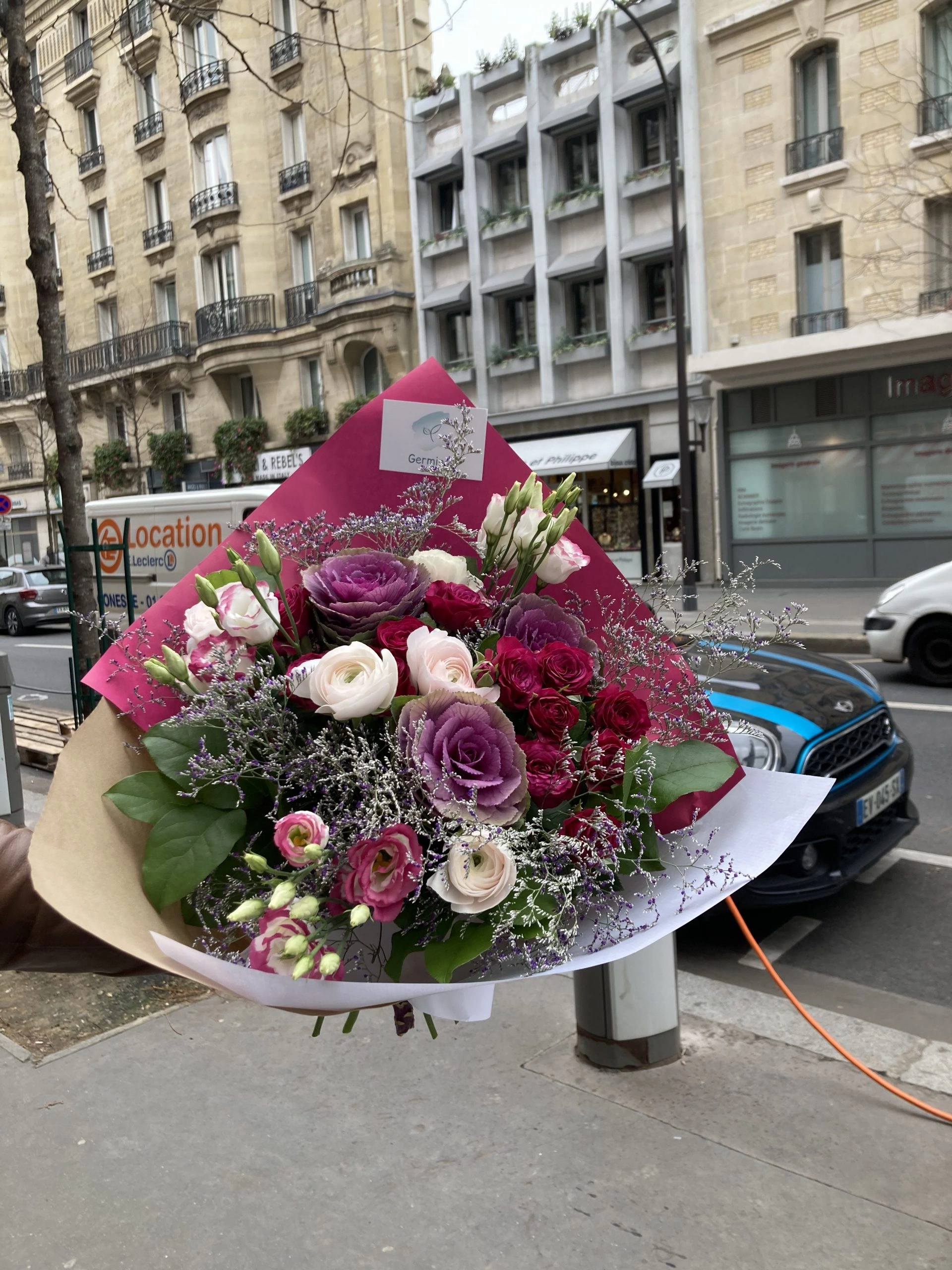 Bouquet Oural, par Germinal, fleuriste à Paris