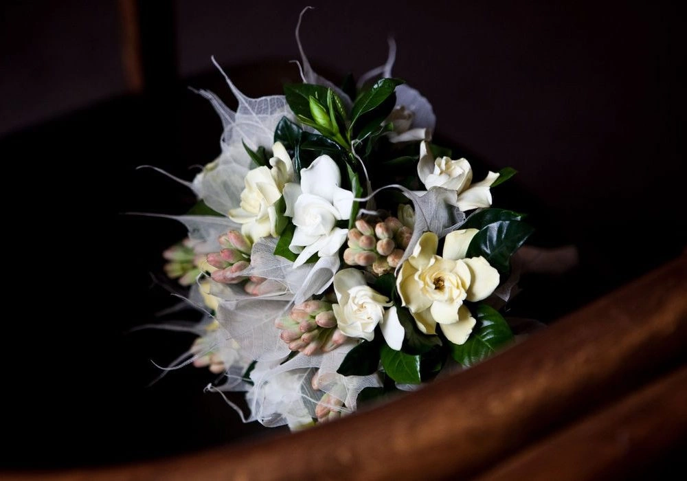Bouquet blanc, par A fleur et a mesure, fleuriste à Paris
