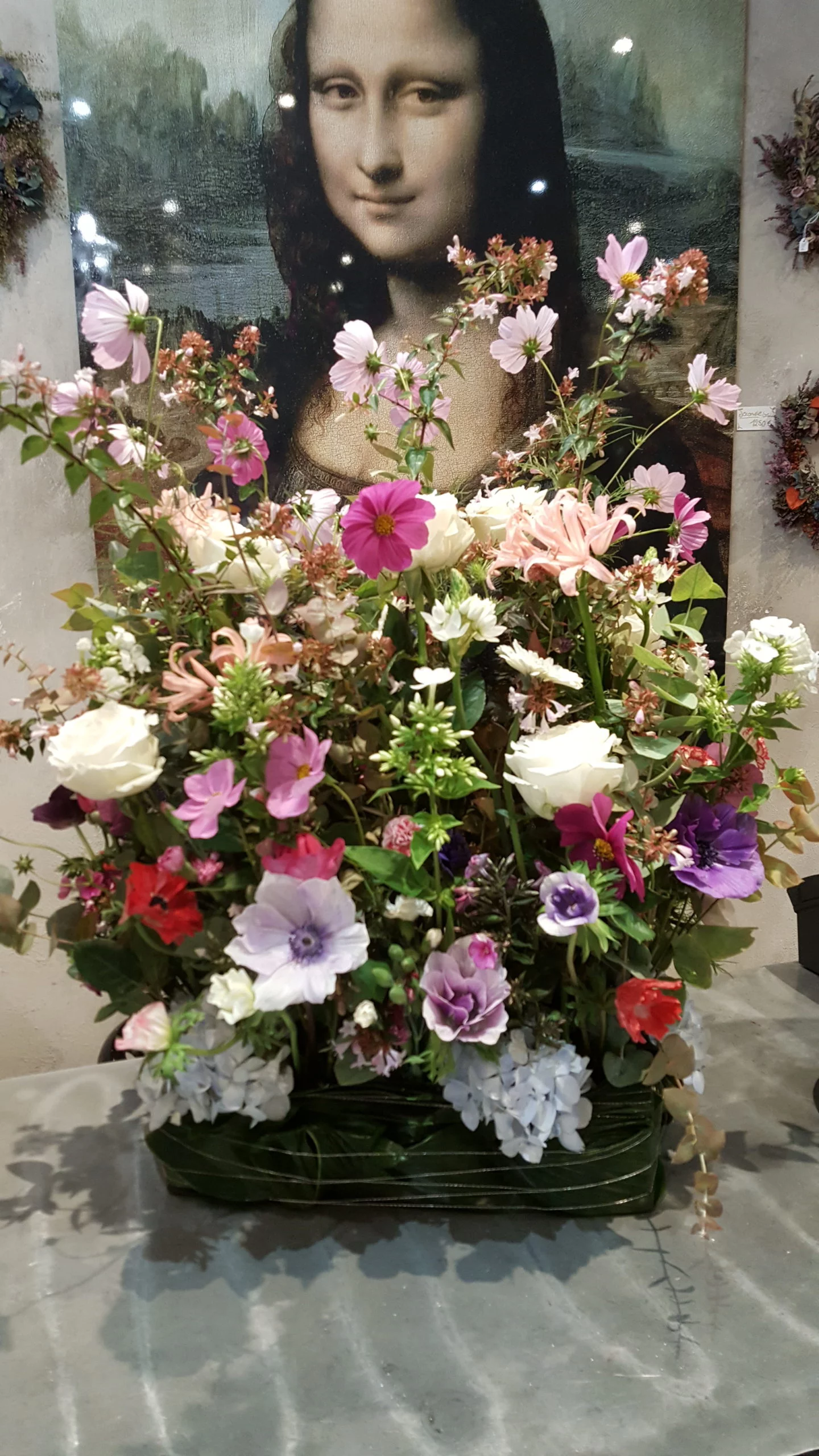 Composition piquée, par Atelier Floral - Le bouscat, fleuriste à Le bouscat