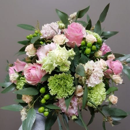 Bouquet pastel, par Passionnement, fleuriste à Carmaux