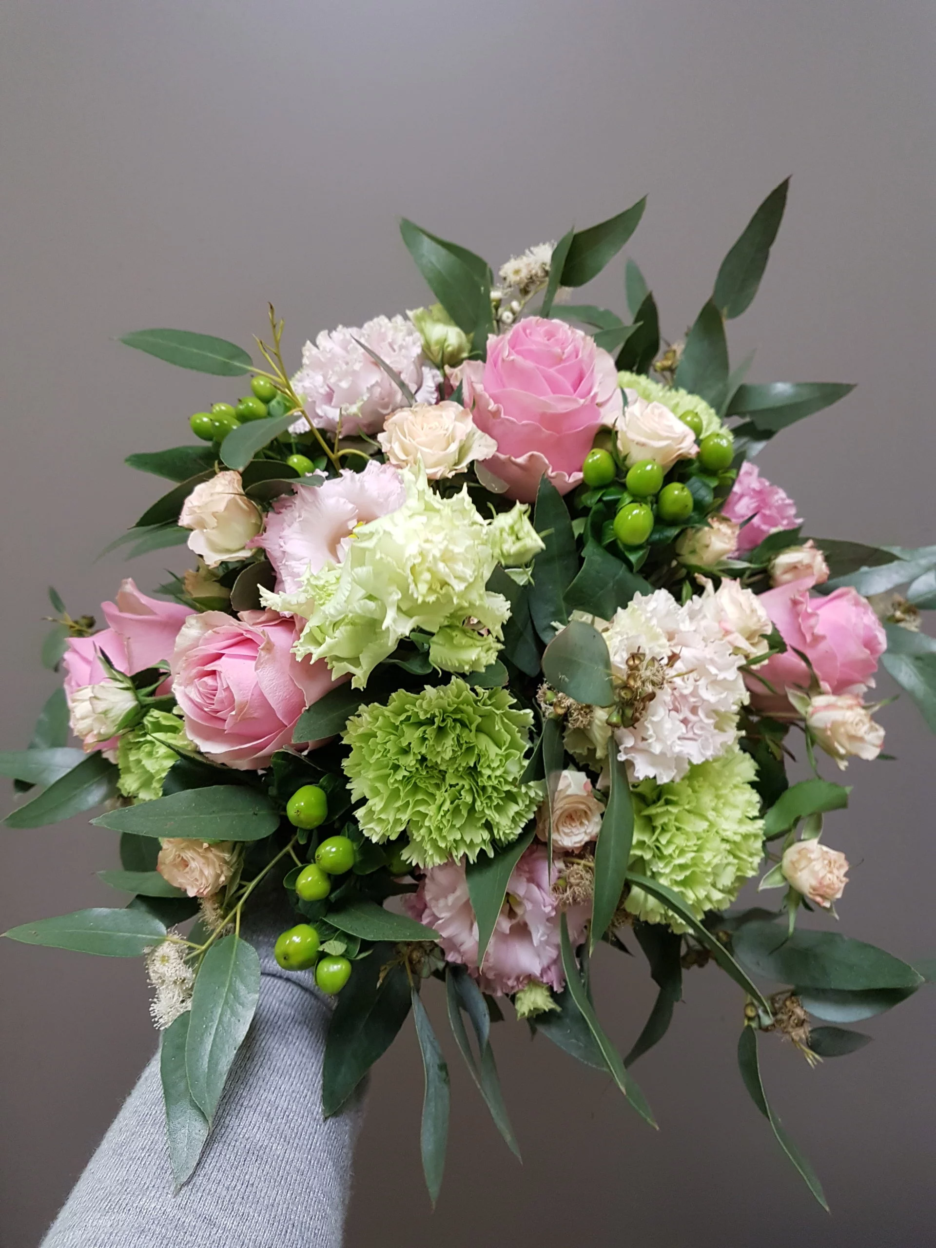 Bouquet pastel, par Passionnement, fleuriste à Carmaux