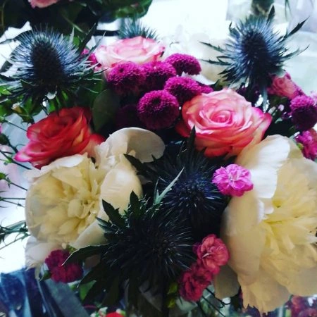 Bouquet douceur, par O fleurs de camille, fleuriste à Paris
