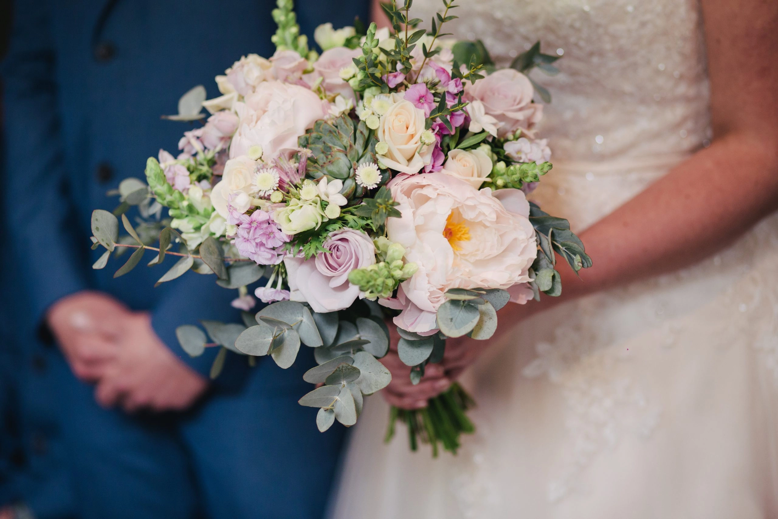 Bouquet mariage, par Les jolies choses, fleuriste à Couëron