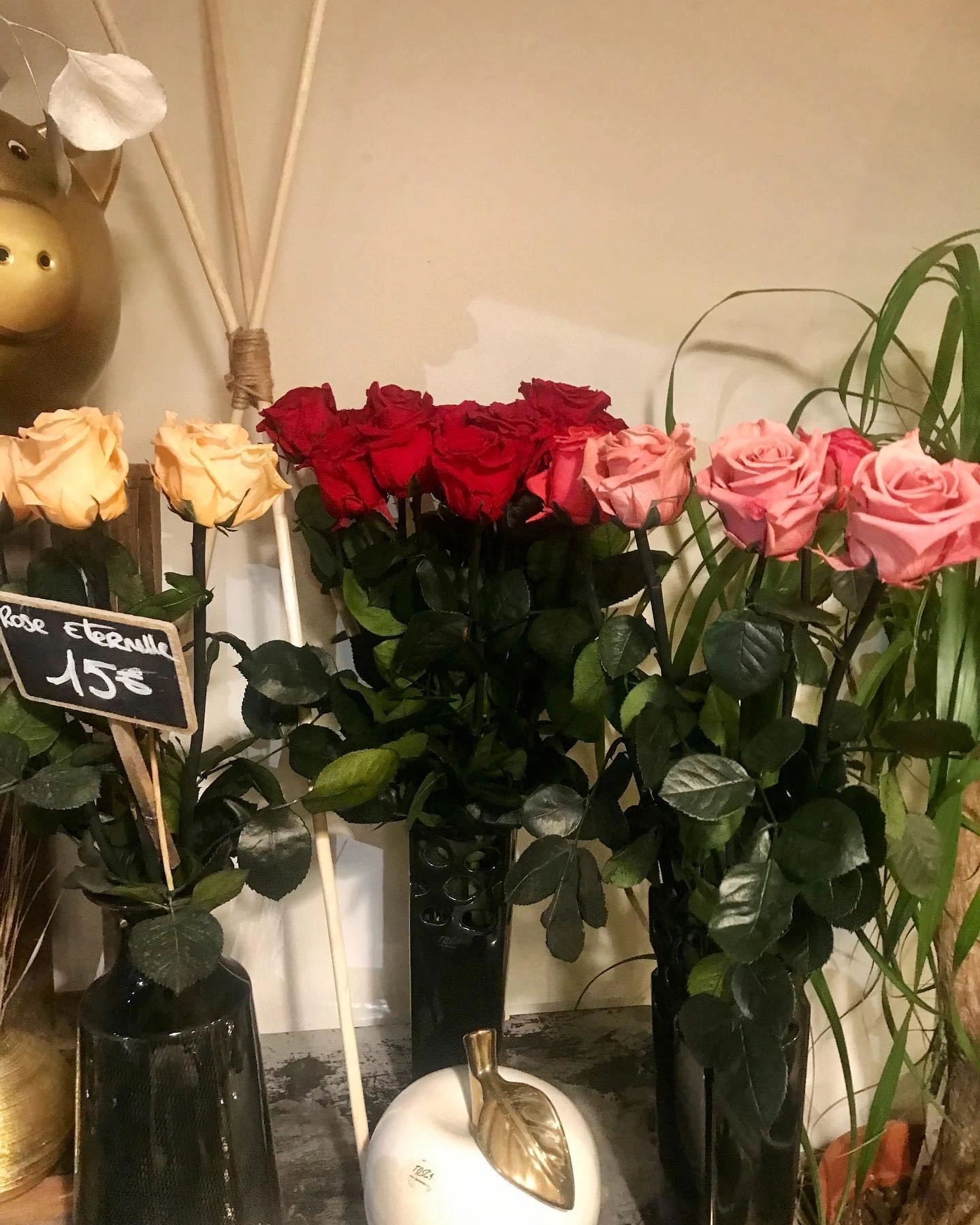 Roses éternelles, par Au temps des fleurs Montauban, fleuriste à Montauban