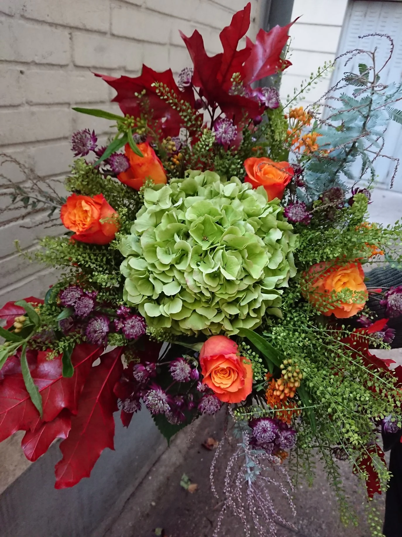 Bouquet Automnale, par O fleurs de camille, fleuriste à Paris