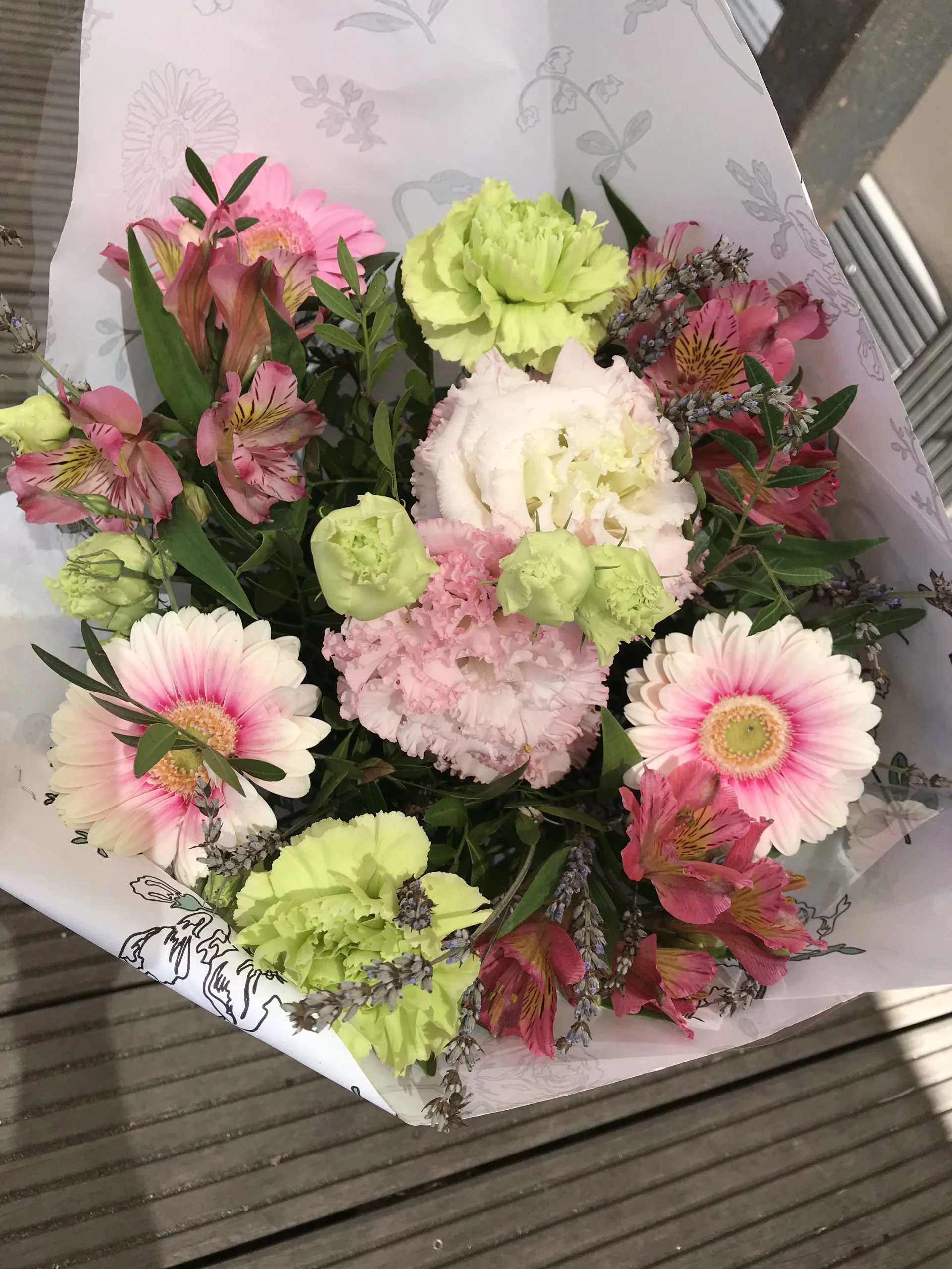 Bouquet d&rsquo;été, par Au Muguet, fleuriste à Carqueiranne
