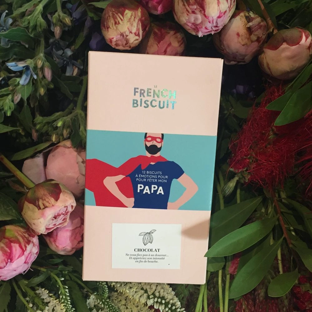 Le French Biscuit PAPA, par Hanakawa, fleuriste à Meudon