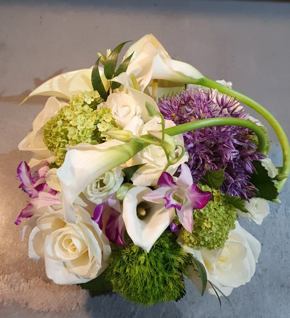Bouquet à base d&rsquo;arôme, par ATELIER FLASH FLEURS, fleuriste à Paris