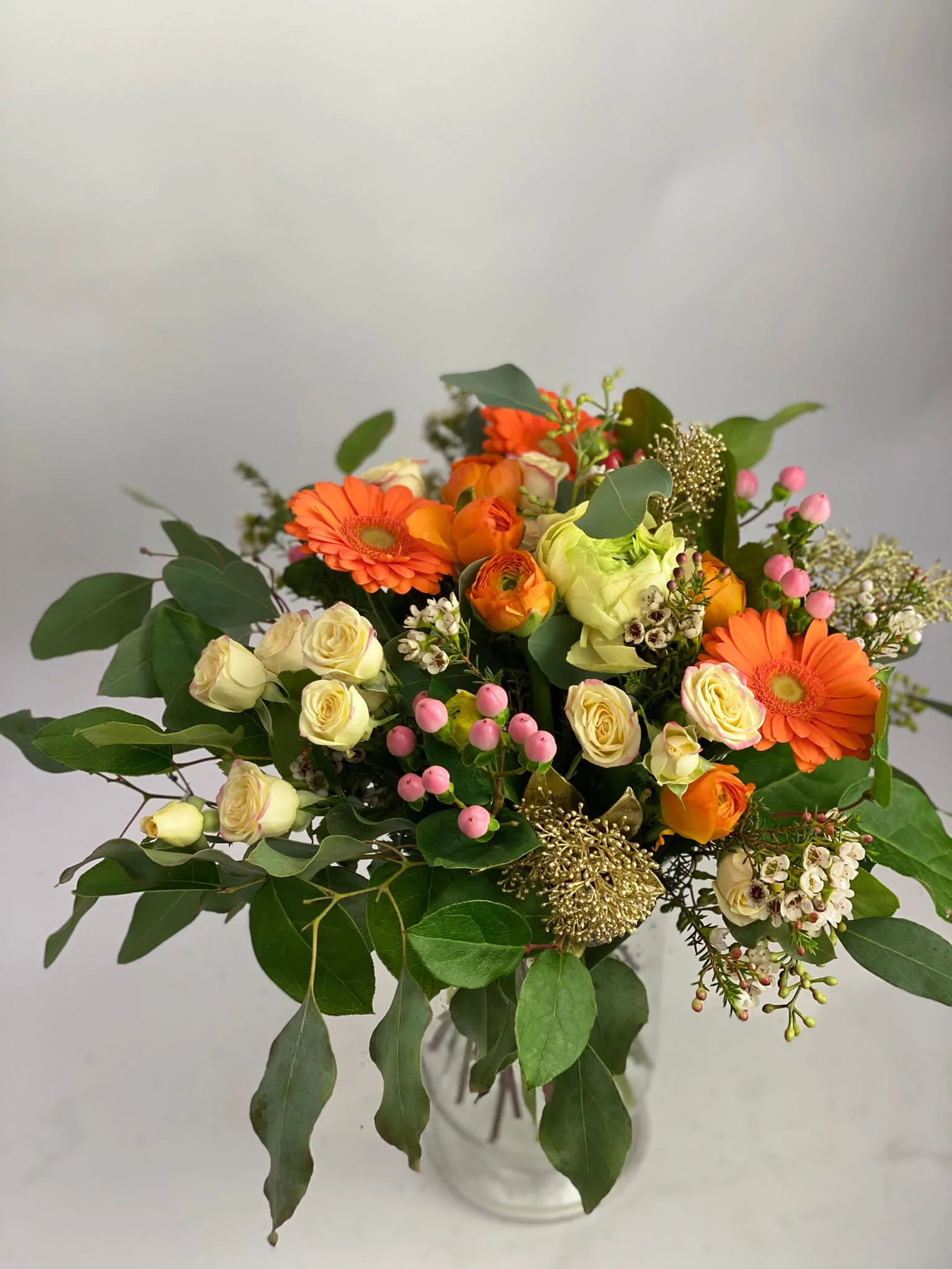 Bouquet vitaminé, par Fleurs Kammerer, fleuriste à Illkirch-Graffenstaden