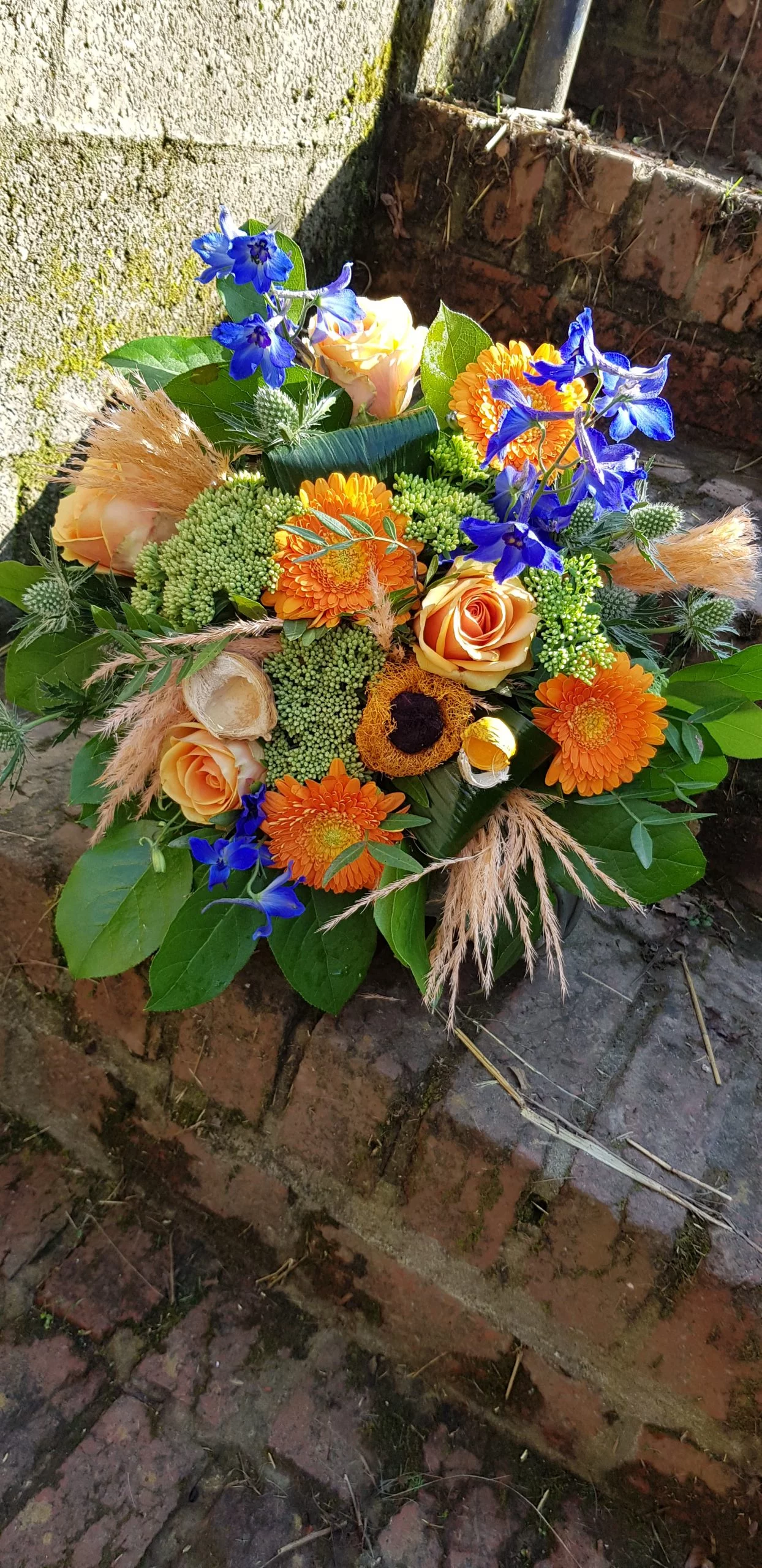 Bouquet Remerciements, par Zen et Flore, fleuriste à La Louvière