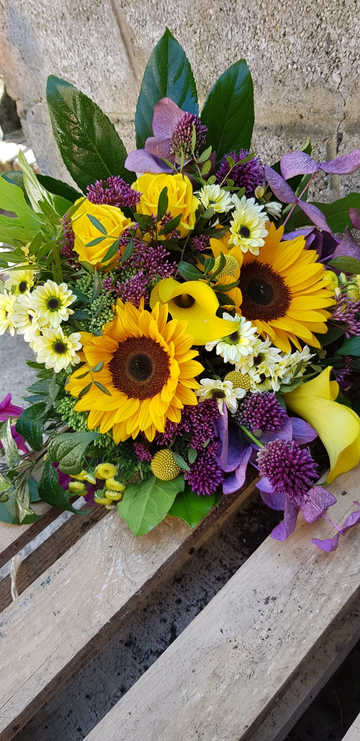 Bouquet Zen Et Flore, par Zen et Flore, fleuriste à La Louvière