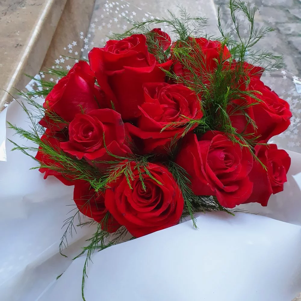 Bouquet de roses, par La Boutique de Marie, fleuriste à Pézenas