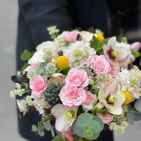 Bouquet Poudre, par La Rose d'Ispahan, fleuriste à Paris