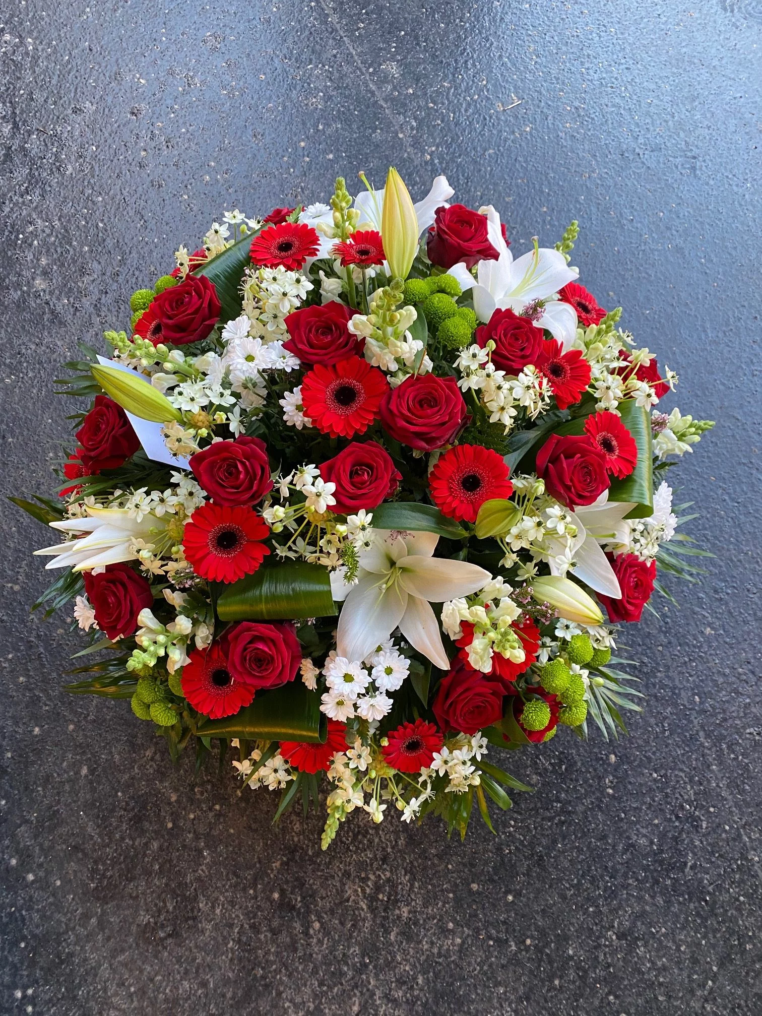 Deuil COUSSIN, par Fleurs d'Italie, fleuriste à Paris